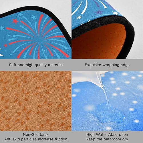 Miniatura 4 de Juego de 2 tapetes de cocina lavables antifatiga, antideslizantes, antideslizantes, acolchados, para cocina, lavandería, granja, fregadero,