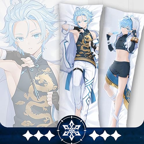 Genshin Impact - Funda de almohada para el cuerpo de Chongyun Dakimakura 59 x 20 pulgadas 591 x 197in
