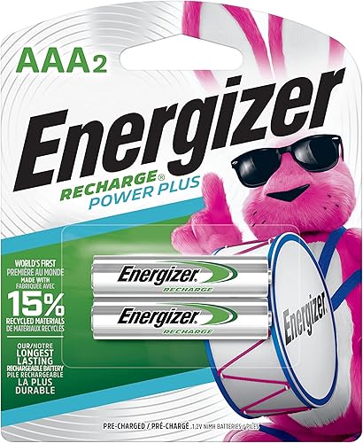 Miniatura 5 de Energizer Cargador de batería recargable AA y AAA con 4 baterías AA recargables y pilas AAA baterías recargables triple A precargadas 2 unidades