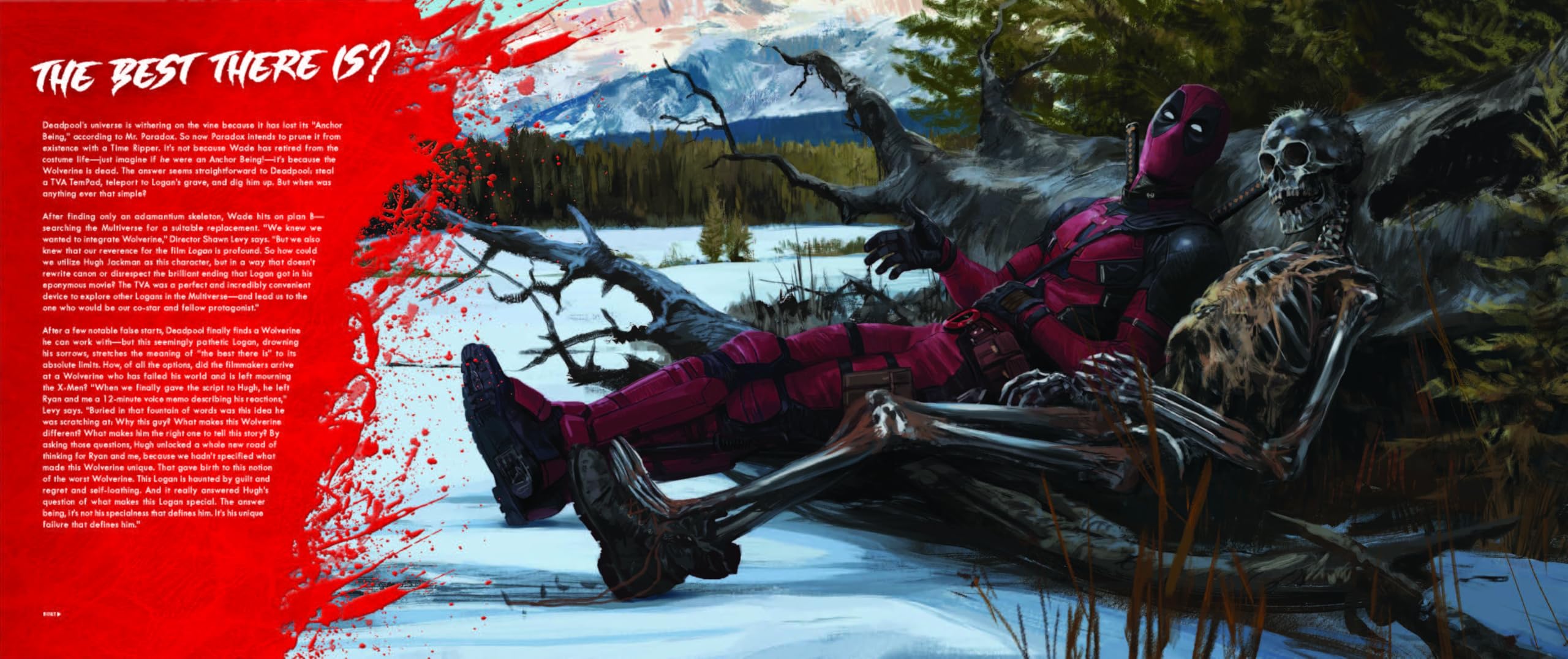 MARVEL STUDIOS' DEADPOOL & WOLVERINE: THE ART OF THE MOVIE SLIPCASE