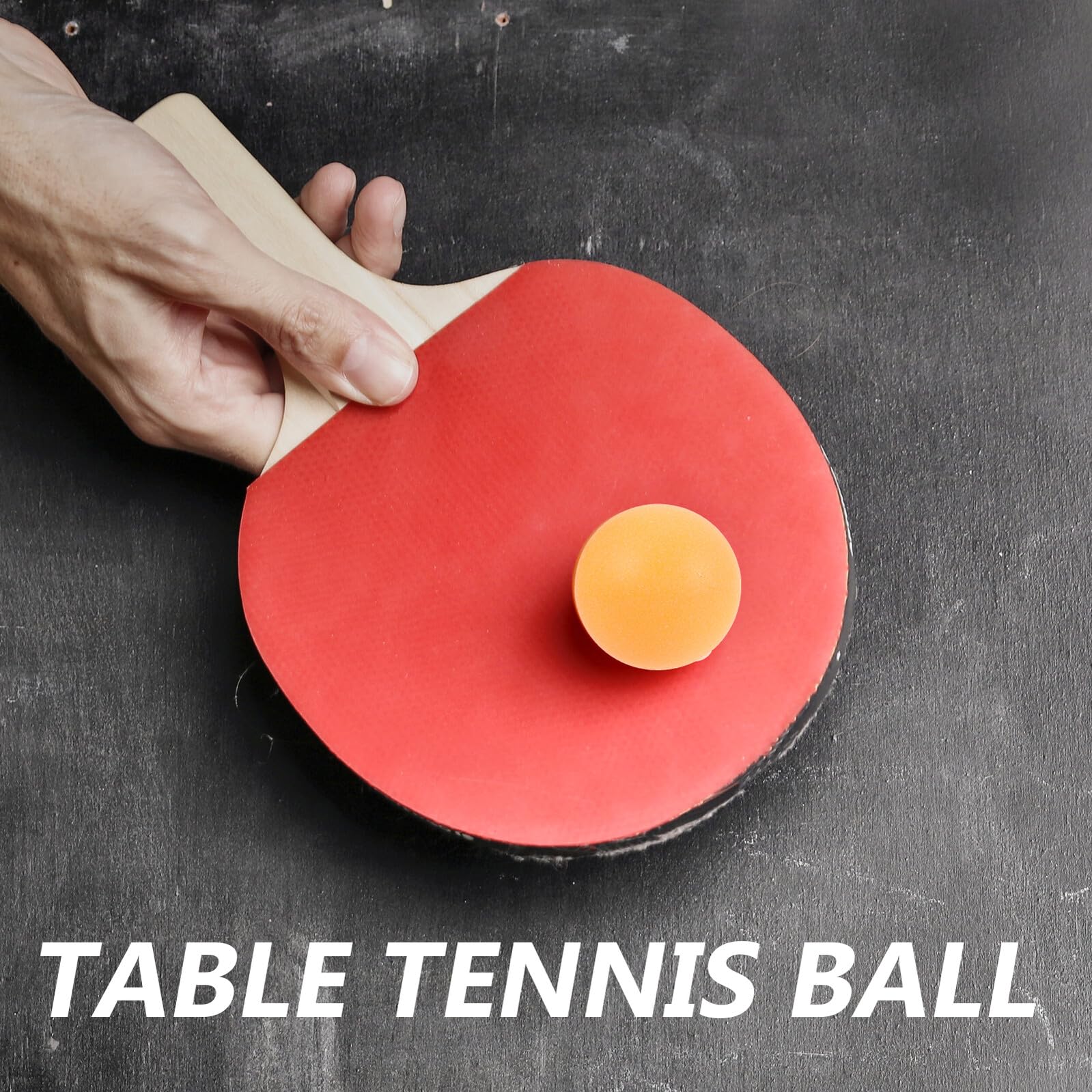 ibasenice 2 Sätze Tischtennisbälle Multifunktionale Trainingsbälle Für Indoor Sport Langlebig Und Sicher Für Anfänger Und Tischtennisliebhaber 50 Stück * 2