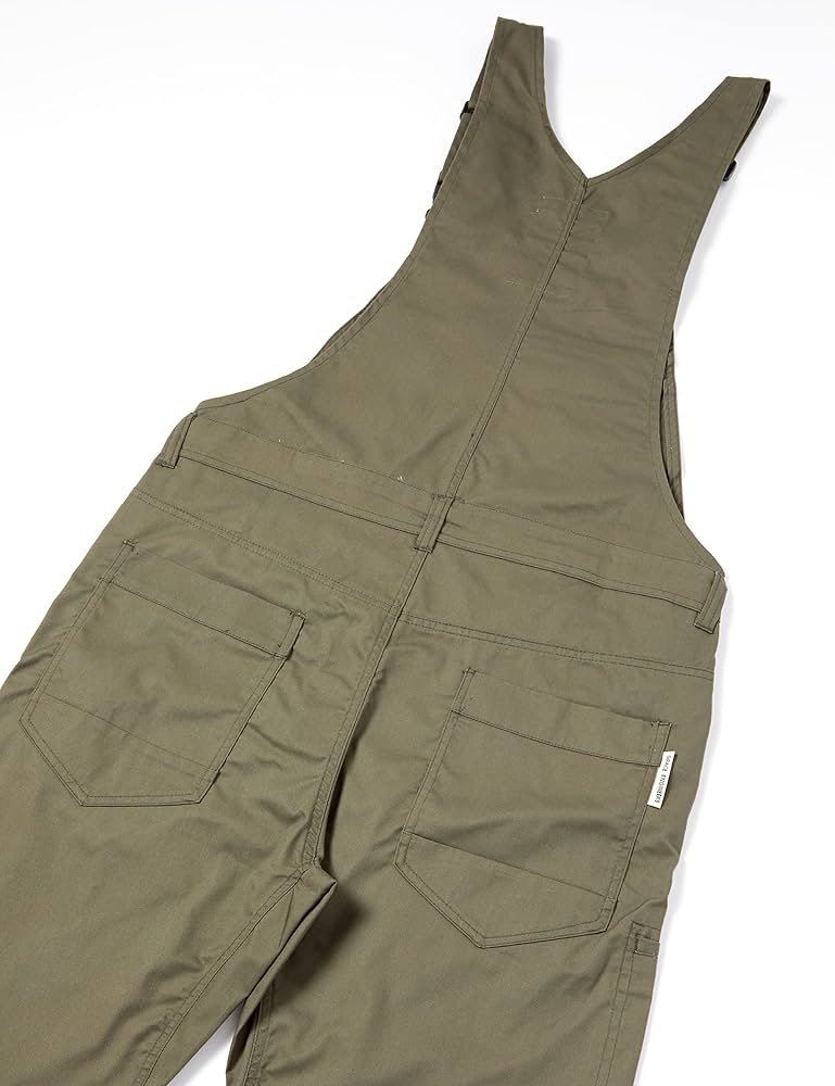 バックリブサロペット  オリーブ バックリブサロペット オリーブ サロペット・オーバーオール