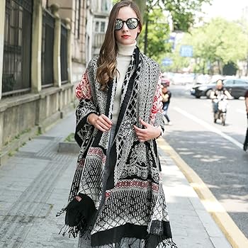 DANA XU Luxury 100% Pure Wool Oversized Extra Large Warm