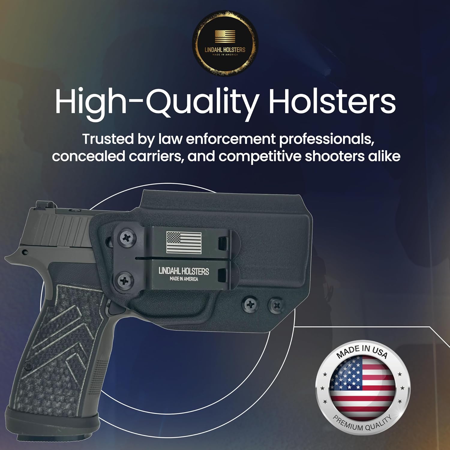 IWB - Compatible with Sig P365X Macro/TACOPS/COMP Holster - Optic Ready - Inside The Waistband Concealed Carry - Adjustable Cant and Retention Kydex Holster - Made in The USA