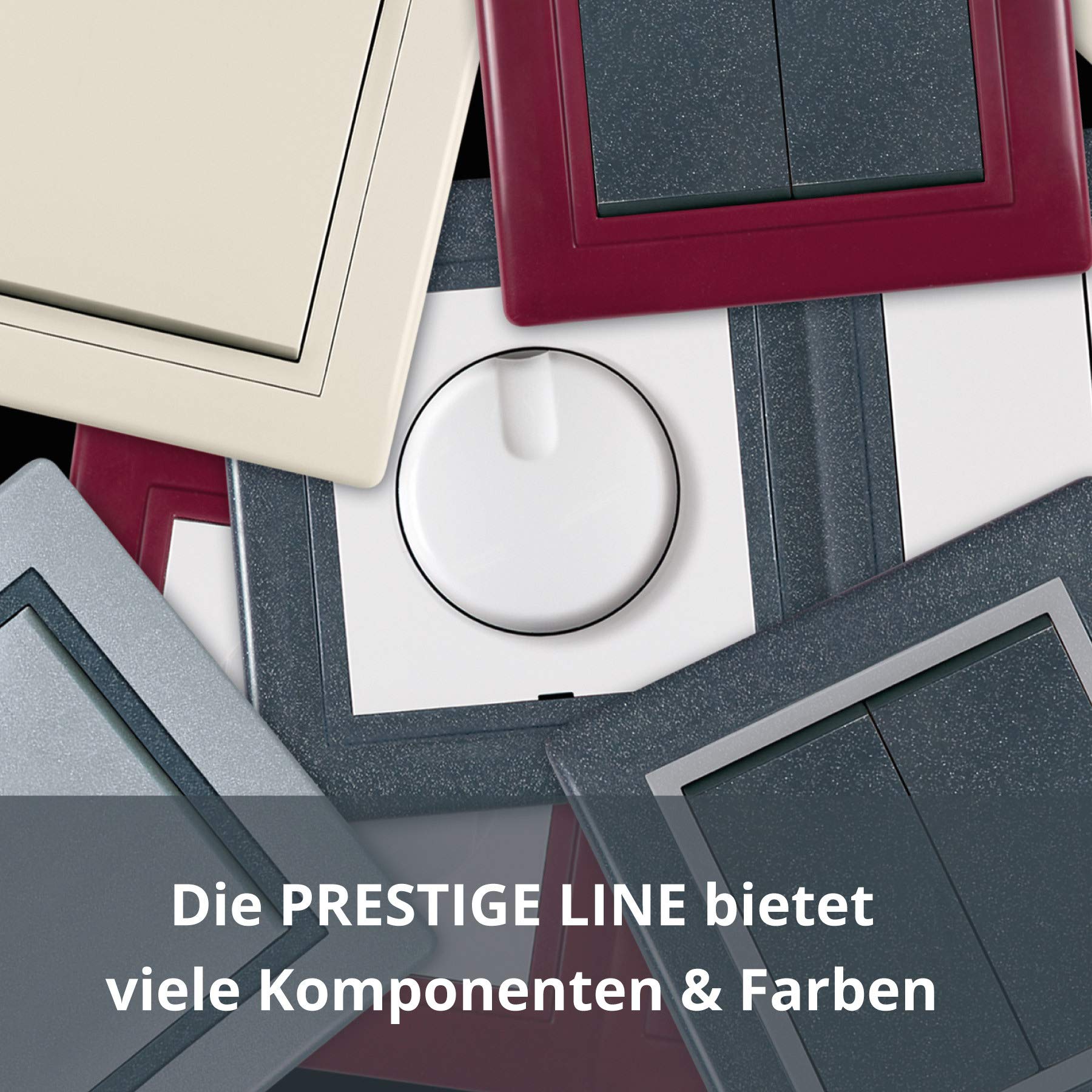 ALING-CONEL Doppel-Schutzkontaktsteckdose 16A/250V~ (zum Einbau in eine Installationsdose 60mm Ø) inkl.Rahmen (komplett) Beige (RAL 1013) (20er Set)