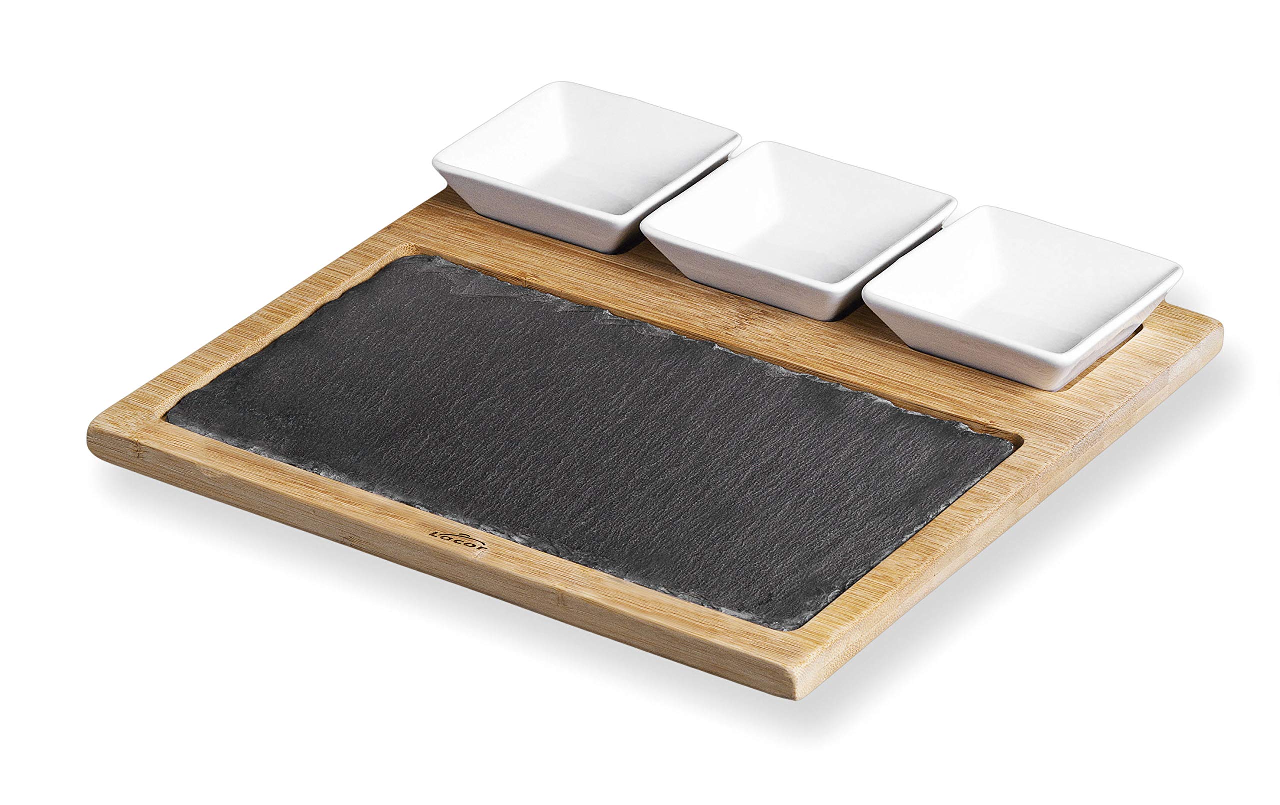 Lacor Marron Slate Table Top With Containers