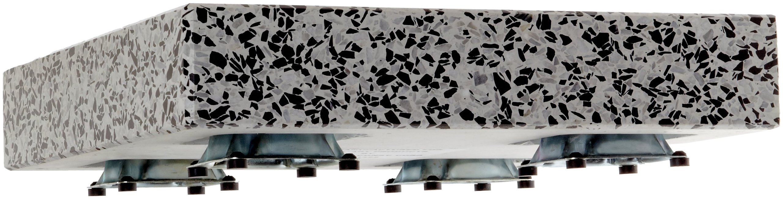 Leveling Mount, Boltless, 5/8-11, 4 in Base