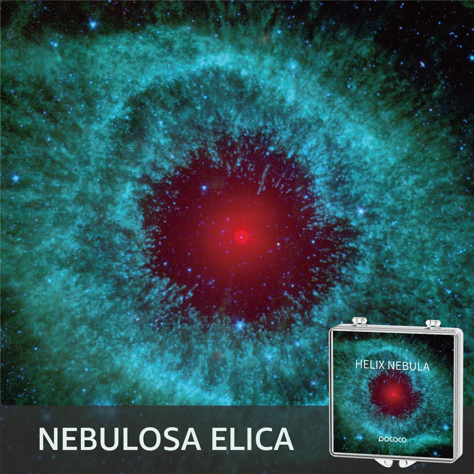 Stella Fissa e Nebulosa: Dischi per POCOCO Proiettore Galaxy, 5K Ultra HD, Litografia a Semiconduttore (6 dischi)