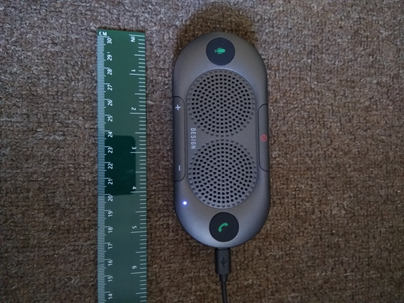 Besign BK06 Bluetooth 5.0 in Car Speakerphone with Visor Clip, Wireless Car Kit for Handsfree