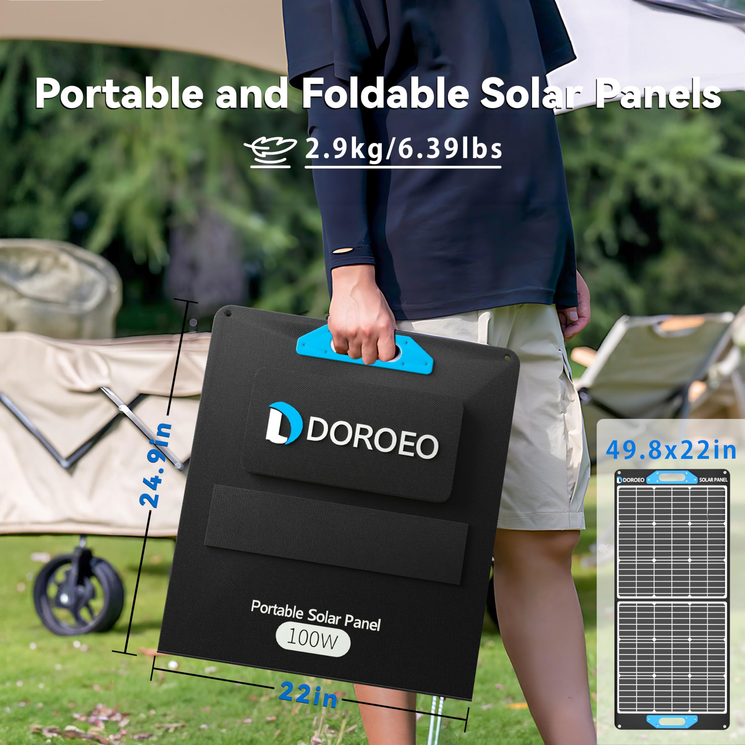 ソーラーパネル 100W DOROEO Solar Panel, 100 W Amazon | DOROEO ソーラーパネル 100W 太陽光パネル USB-C/USB-A