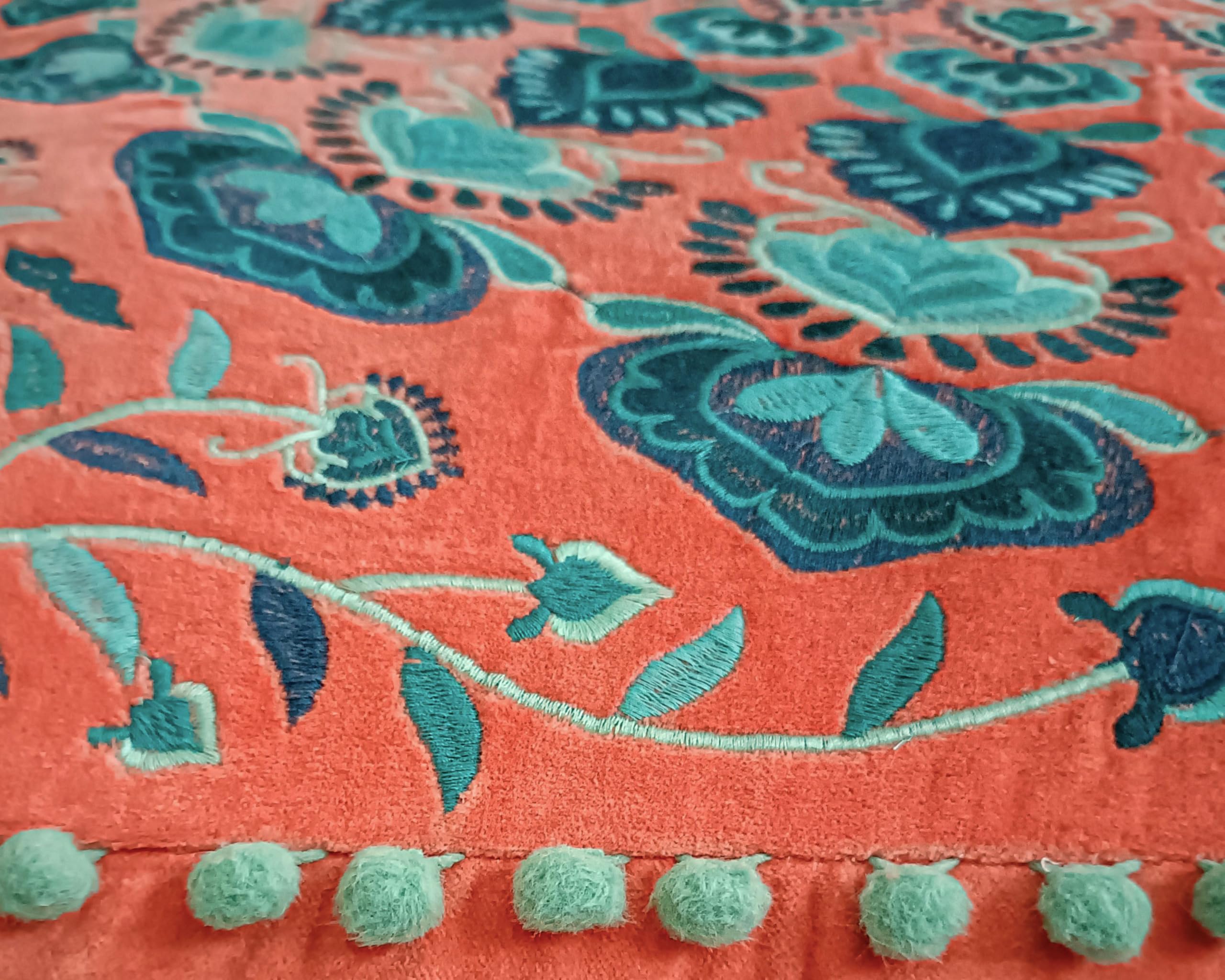 Poltrona Gonfiabile Cuscini Per Divano Federa Per Pouf Blu