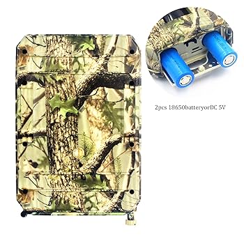 LMHOME Wildkamera 4K Mit Solar - 64MP Nachtsichtkamera Mit Handyübertragung