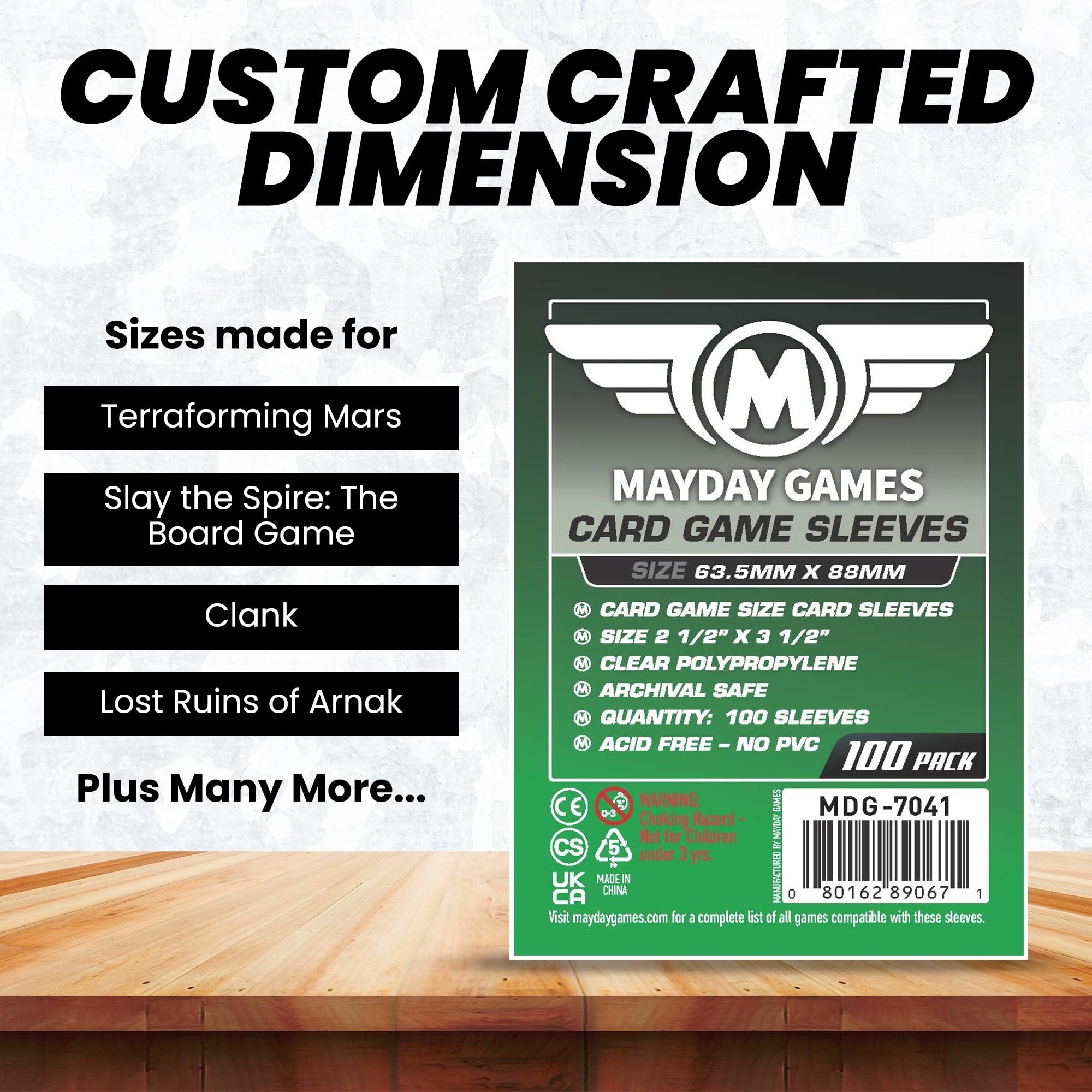 Amazon.com: Mayday Games Dead of Winter Game Accessory- Standard Card Sleeve  Bundle : Toys & Games