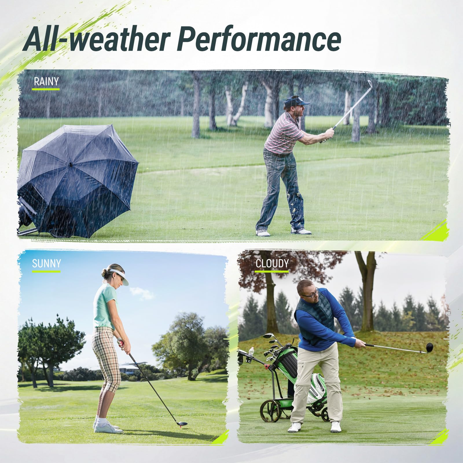 SAPLIZE Hochleistungs-Golfgriffe aus Gummi – rutschfest, stoßdämpfend – 13er Set inkl. Montageset – Standard / Mid / Jumbo – 6 Farboptionen – CC10 Golfgriff