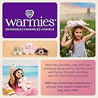 Vista 6 de warmies Junior Microwavable & Weighted Stuffed Animals, Pig - Heated Stuffed Animal Plushie for Warmth & Comfort - Cute Soft Plush Toys for Adults &