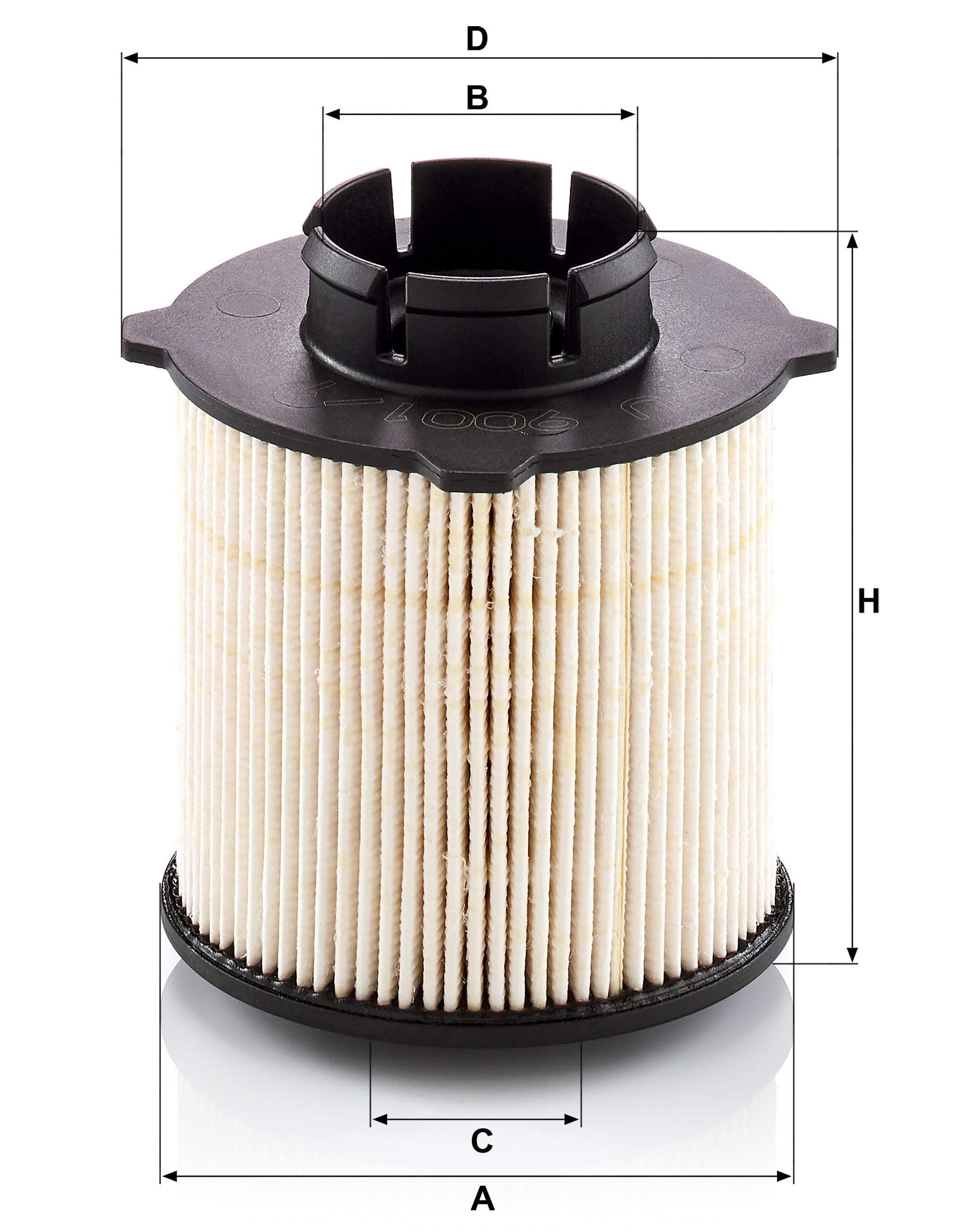 MANN-FILTER PU 9001/1 x Filtr paliwa - do Samochody osobowe + dostawcze