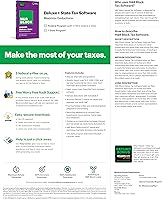 Vista 3 de H&R Block Software de impuestos Deluxe + State 2022 con oferta de bono de reembolso (exclusivo de mazon) [Descarga de PC]