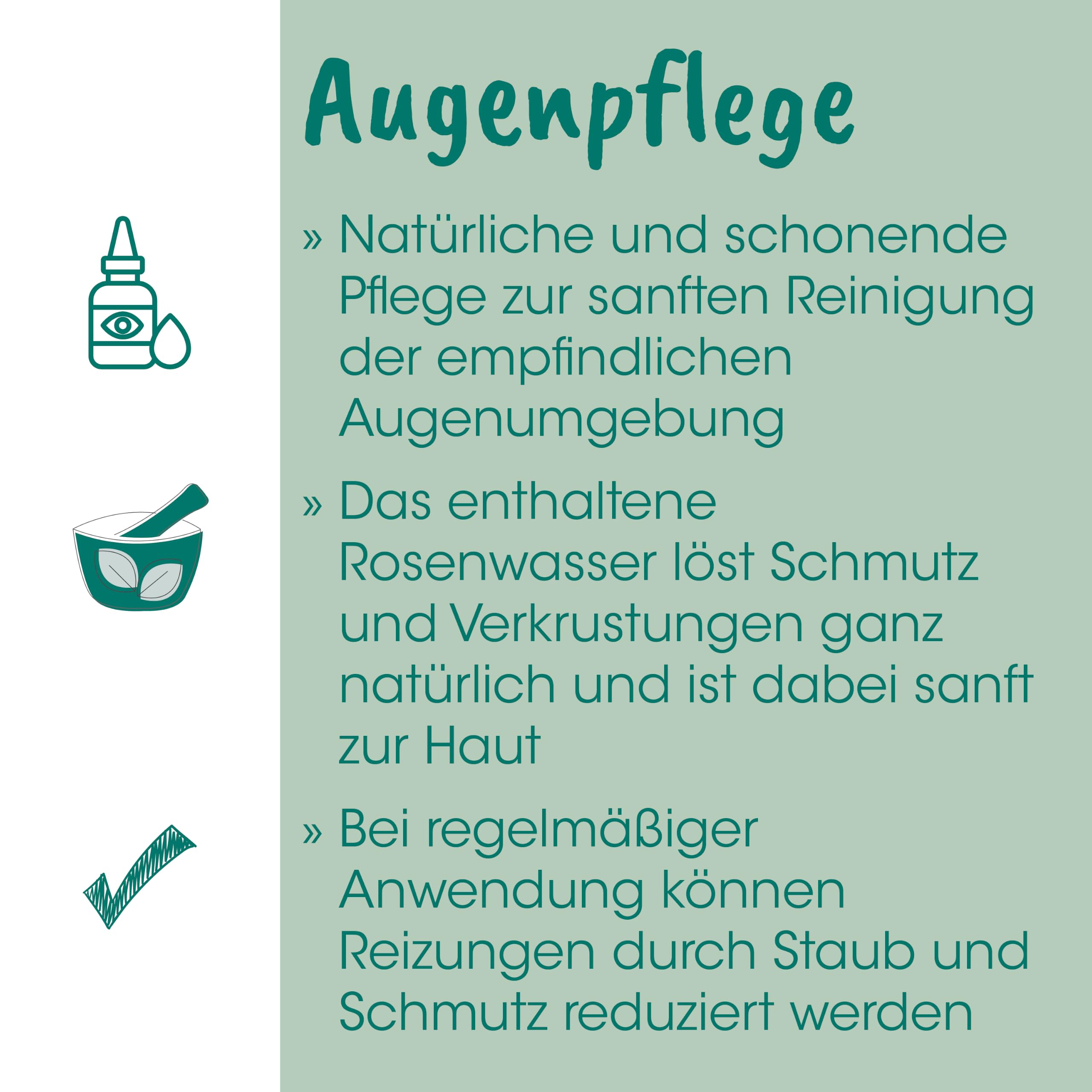 cdVet Naturprodukte VeaVet pielęgnacja oczu 20 ml - pies, koty, konie - środek do pielęgnacji oczu - oczyszczanie - delikatne + skuteczne - problemy z oczami + problemy ze spoiwem - dobre samopoczucie - woda różana -