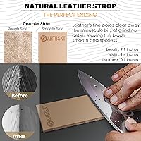 Vista 5 de Rolling Knife Sharpener Kit, Kitchen Knife Sharpener Set, Knife Sharpening Tools, 15 & 20 Degree Sharpening for Kitchen Knives, Diamond and Ceramic