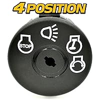 Vista 3 de HD Switch Interruptor de llave de encendido de arranque premium compatible con John Deere D100 D105 D110 D120 D125 D130 D140 D150 D155 D160 D170 102