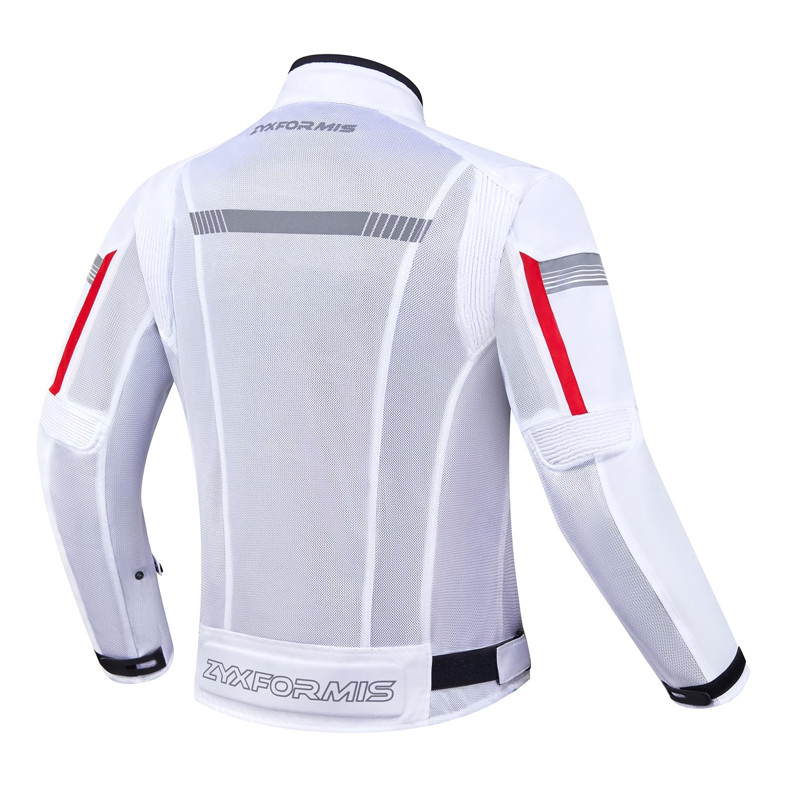 Giubbotto Moto Uomo, Giacca Moto Estiva Uomo con Protezioni Omologate, Abbigliamento Protettivo in Rete Traspirante per la Guida