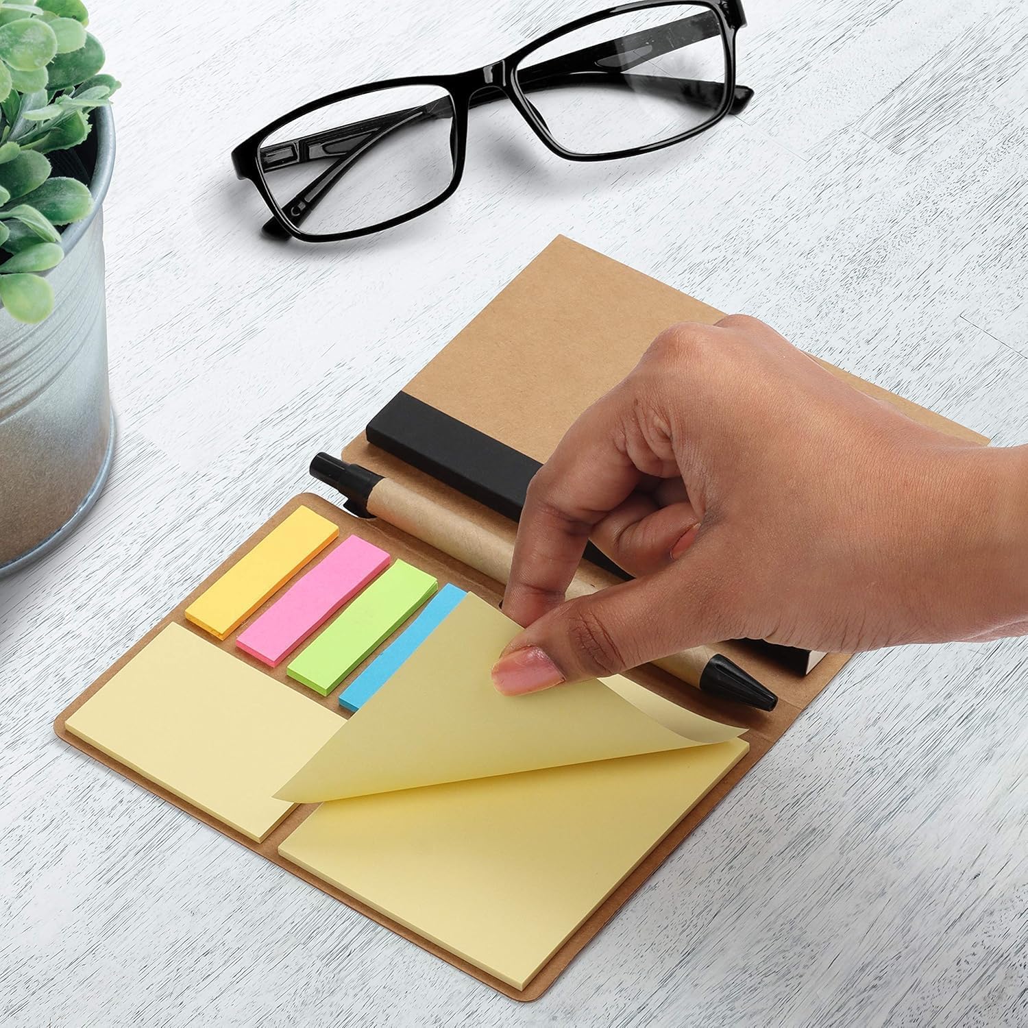 Cuaderno Tamaño A6 Con Bolsillo Pequeño, Tapa Dura, Bloc De Notas Con Lazo Para Bolígrafo, 196 Páginas, Cierre Elástico Y Marcador De Cinta, Bloc De Notas (gris