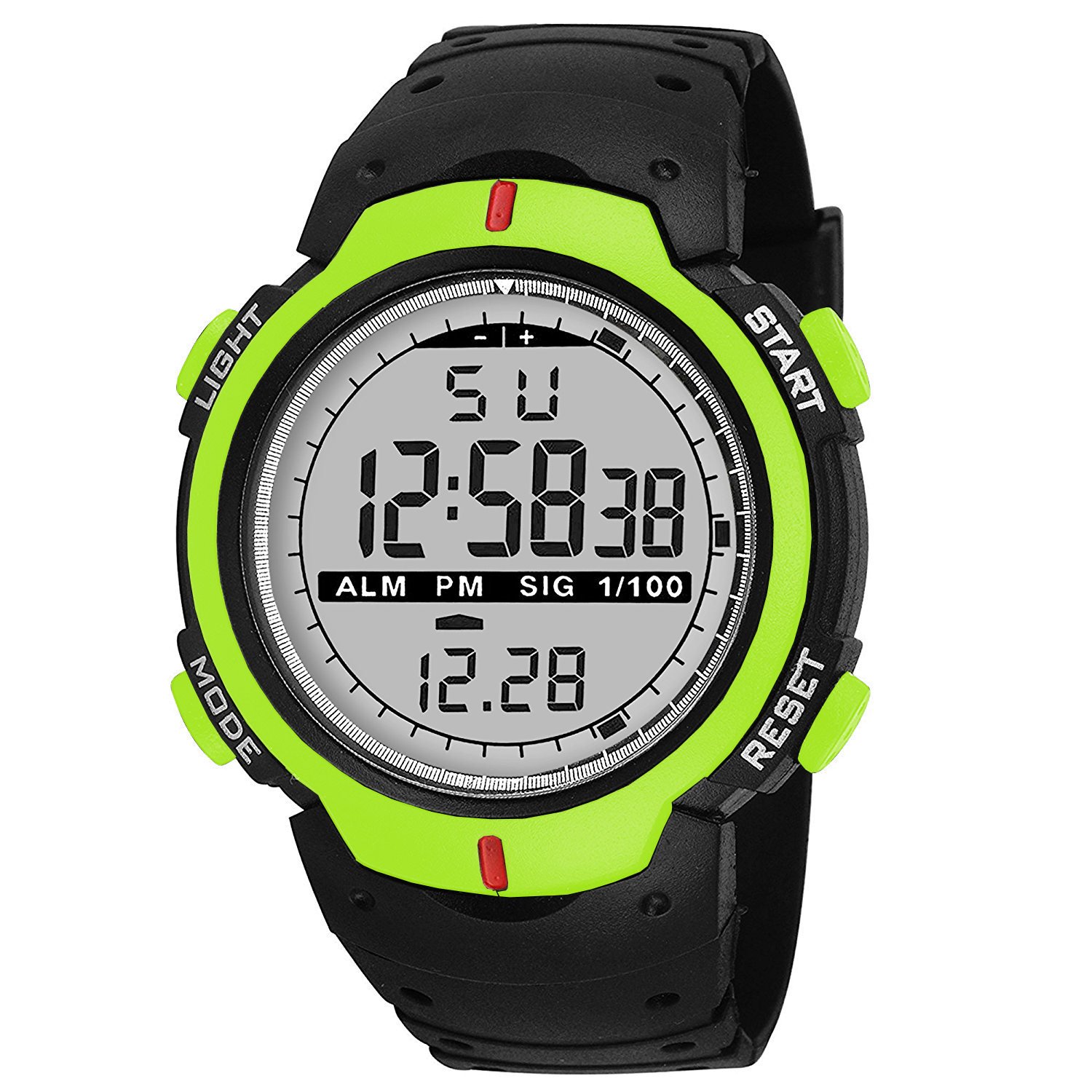 DIRAY Digital Open Dial Design Alarm & Chronograph Stylish watch For Men-DR012SR3 (B07D19P2TB) Amazon Price History, Amazon Price Tracker