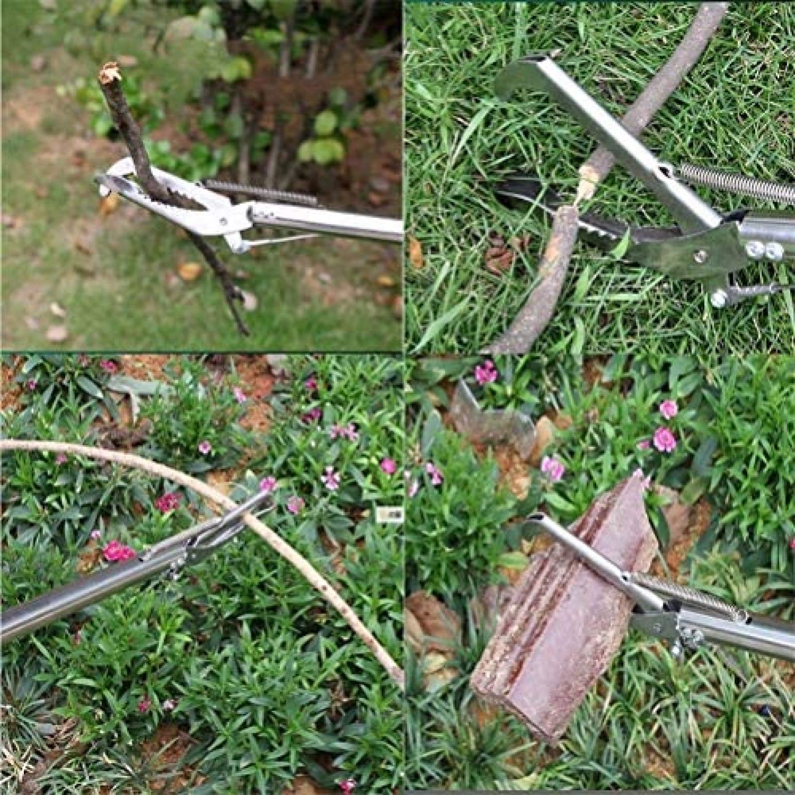 Łapacz węży, chwytak gadów narzędzie do chwytania szerokich szczęk obsługa szczypce do węży chwytak grzechotka wąż Heavy Duty, 75cm