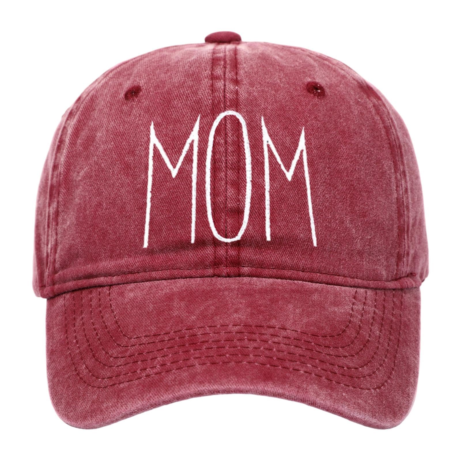 Bnf® Mom Embroidered Baseball Hat Breathable Sunhat for Backpacking Travel Hiking Clothing, Shoes & Accessories | Womens Accessories | Hats-image-4
