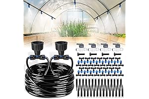 HIRALIY Greenhouse Sprinkler System Overhead