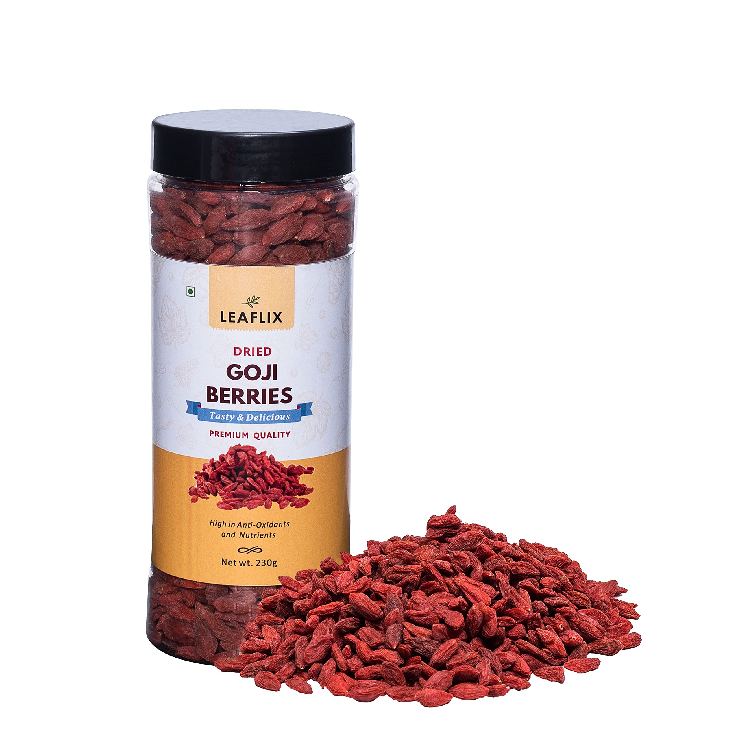 See full amazon price history chart for Leaflix Premium Goji Berry 230Gram|Rich In Anti-Oxidants And Vitamins|Dried Gojiberry|Healthy Snacks - Berries For Eating Leaflix Premium Goji Berry 230Gram|Rich In Anti-Oxidants And Vitamins|Dried Gojiberry|Healthy Snacks - Berries For Eating (B0B1TFGP3Q) Amazon Price History, Amazon Price Tracker