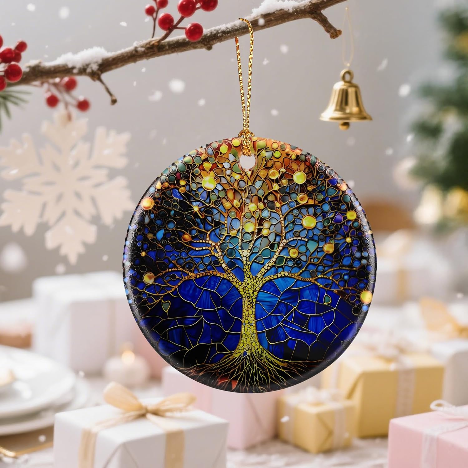 Tree of Life Ornament – Christmas Ornament, Christmas Tree Decor, & Perfect Holiday Decor | Housewarming Gifts, Gifts for Mom and Women - Image 6