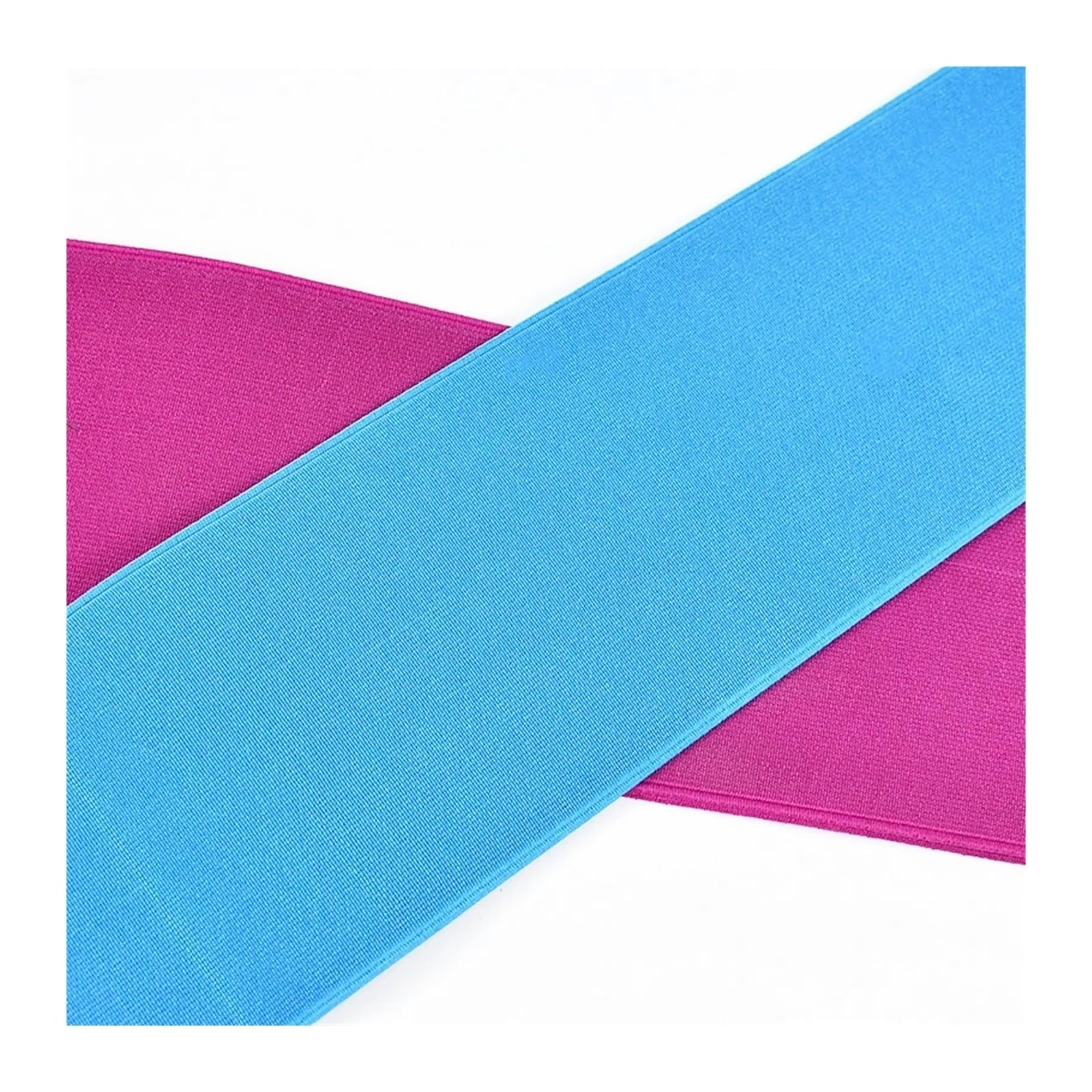 1-5M Meetee 10cm szerokie gumki do szycia pasa rozciągliwa gumka joga gumki taśma DIY pasek wiosenny akcesoria do szycia(LakeBlue,3Meters)