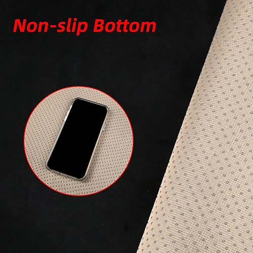 Miniatura 6 de CZCGYDY Funda de tablero para Nissan Altima 2025 2024 2023 2022 2021 2020 2019, alfombrilla de franela de ajuste personalizado, almohadilla