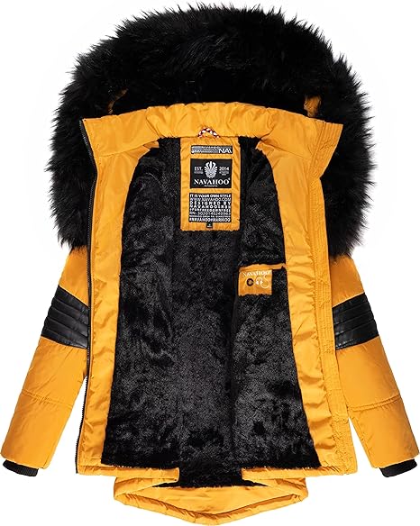 Navahoo B369 – Giacca Invernale Da Donna Stile Parka, In Pelliccia - Foto 10