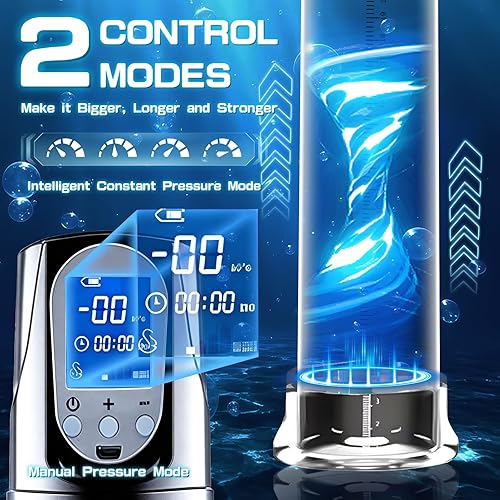 Miniatura 2 de Penisen Extendors PumpEnhancement Growth Vacuum Pumps, Electric Increase Size Training Device PLR147