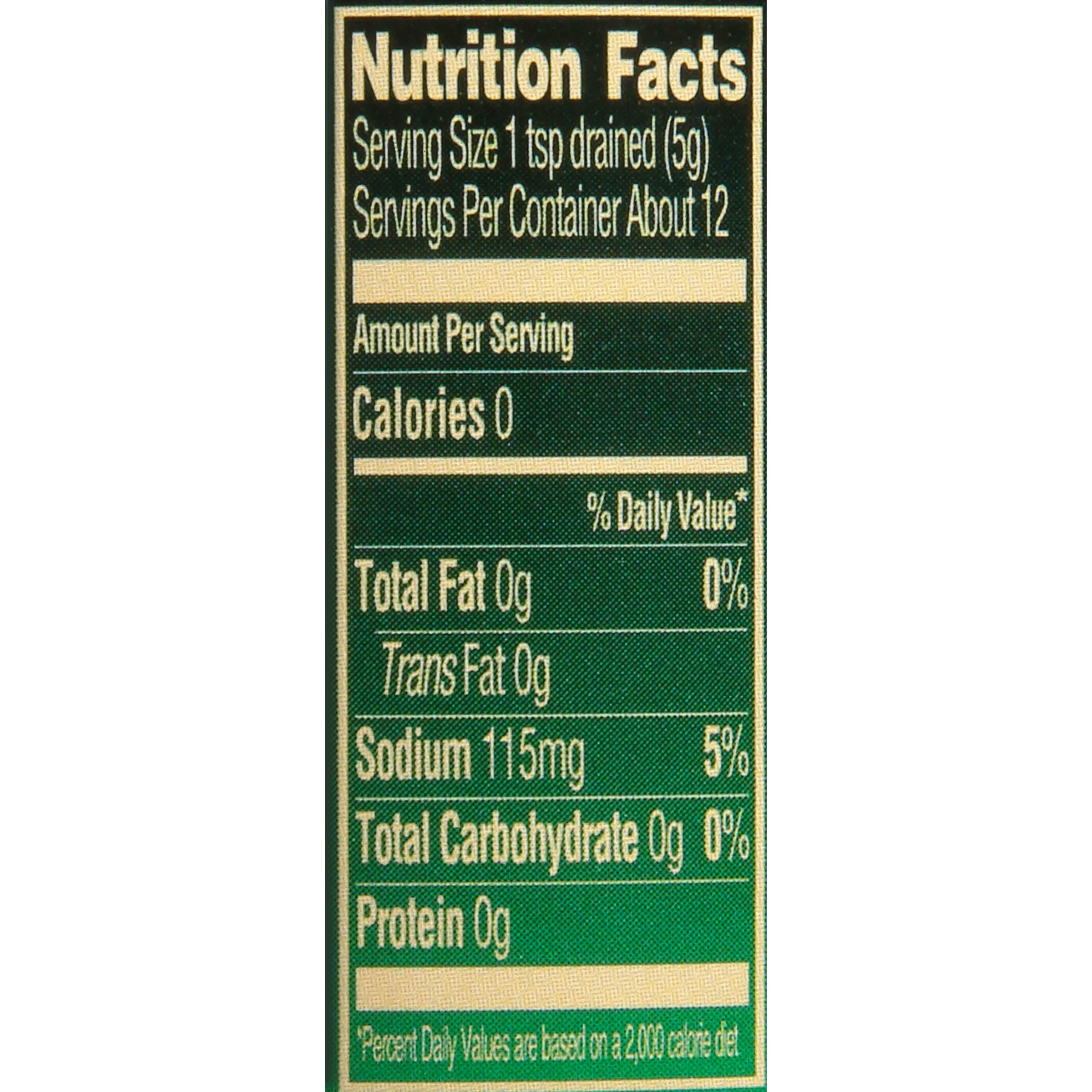 B&G Nonpareil Capers, Spanish Style, 3.5 Ounce