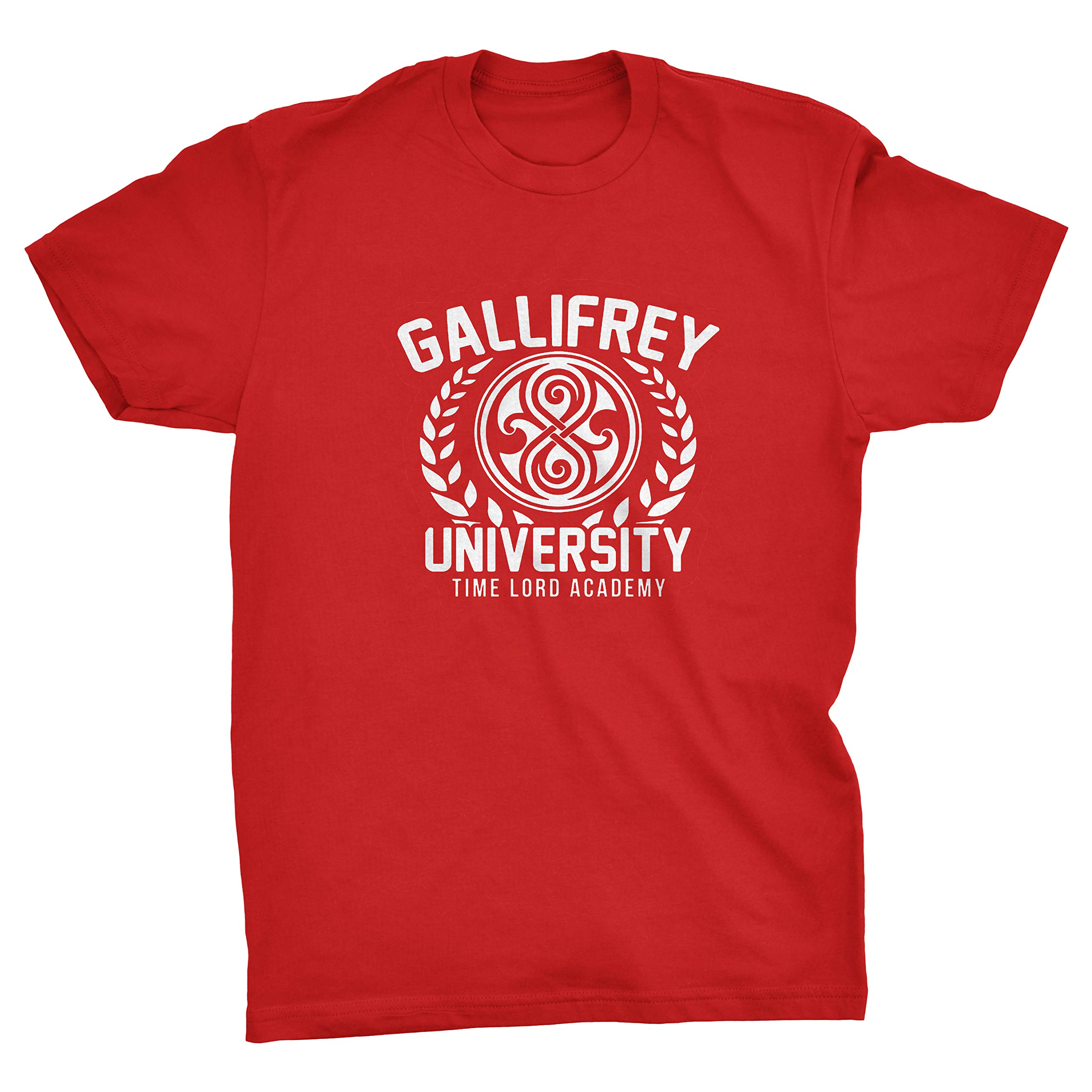 Viper Gallifrey University Time Lord Academy T-Shirt (RED, M)