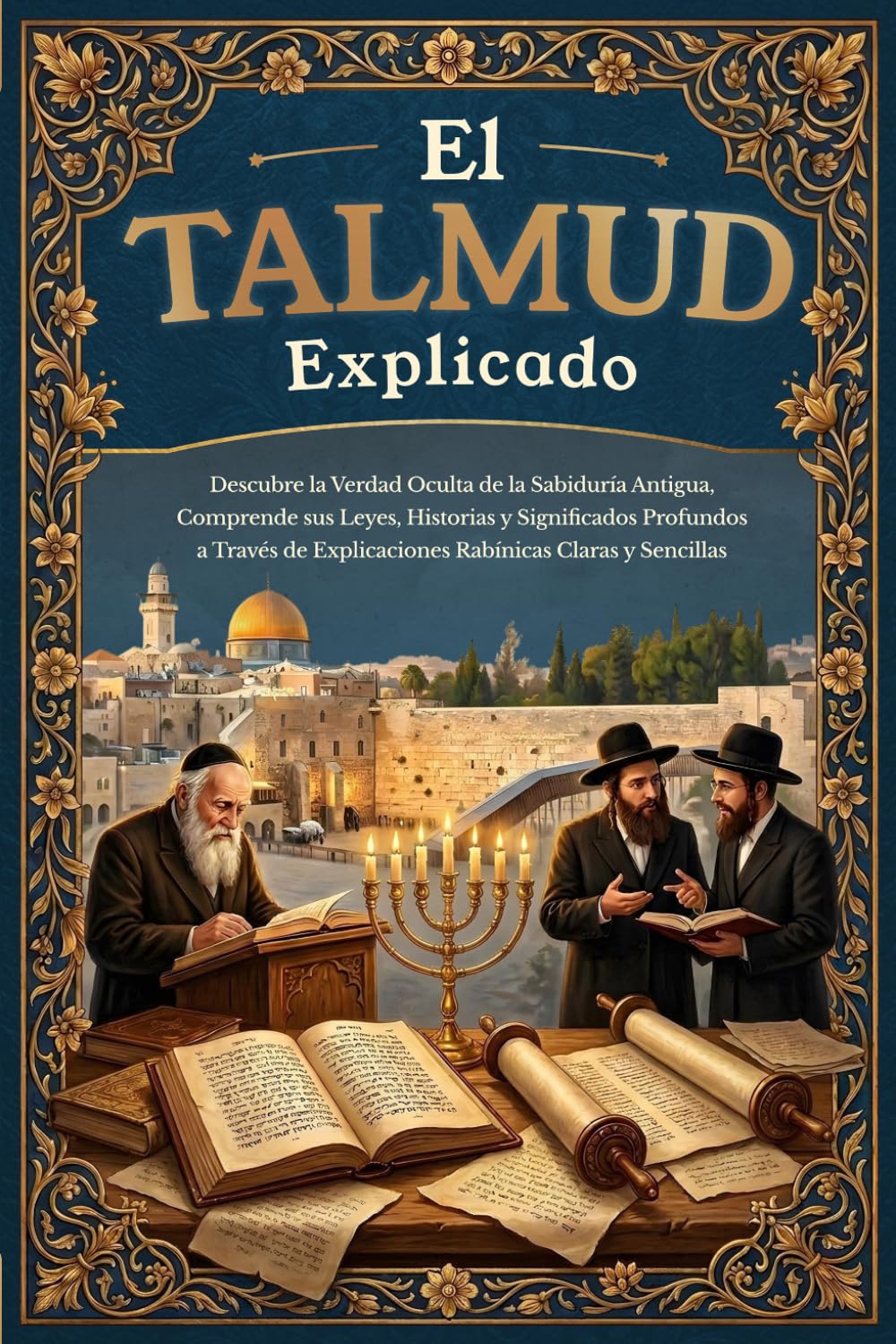 El Talmud Explicado: Descubre la Verdad Oculta de la Sabiduría Antigua, Comprende sus Leyes, Historias y Significados Profundos a Través de Explicaciones Rabínicas Claras y Sencillas