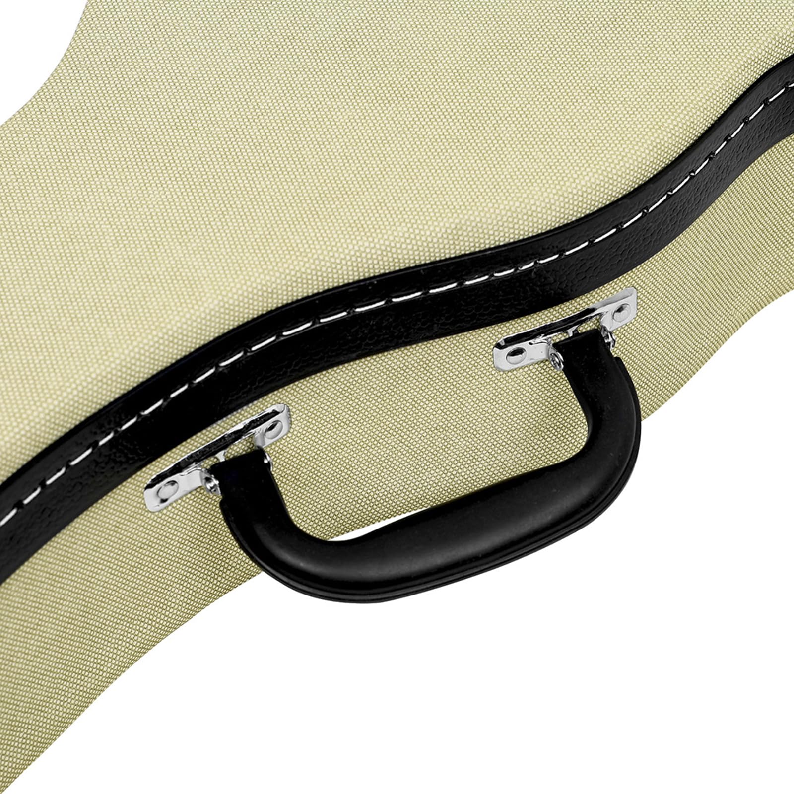 Custodia portatile per ukulele, custodia in pelle e struttura in metallo, per esercitazioni quotidiane e concerti