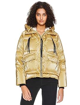 Amazon.com: Orolay Women's Metallic Down Jacket Short
