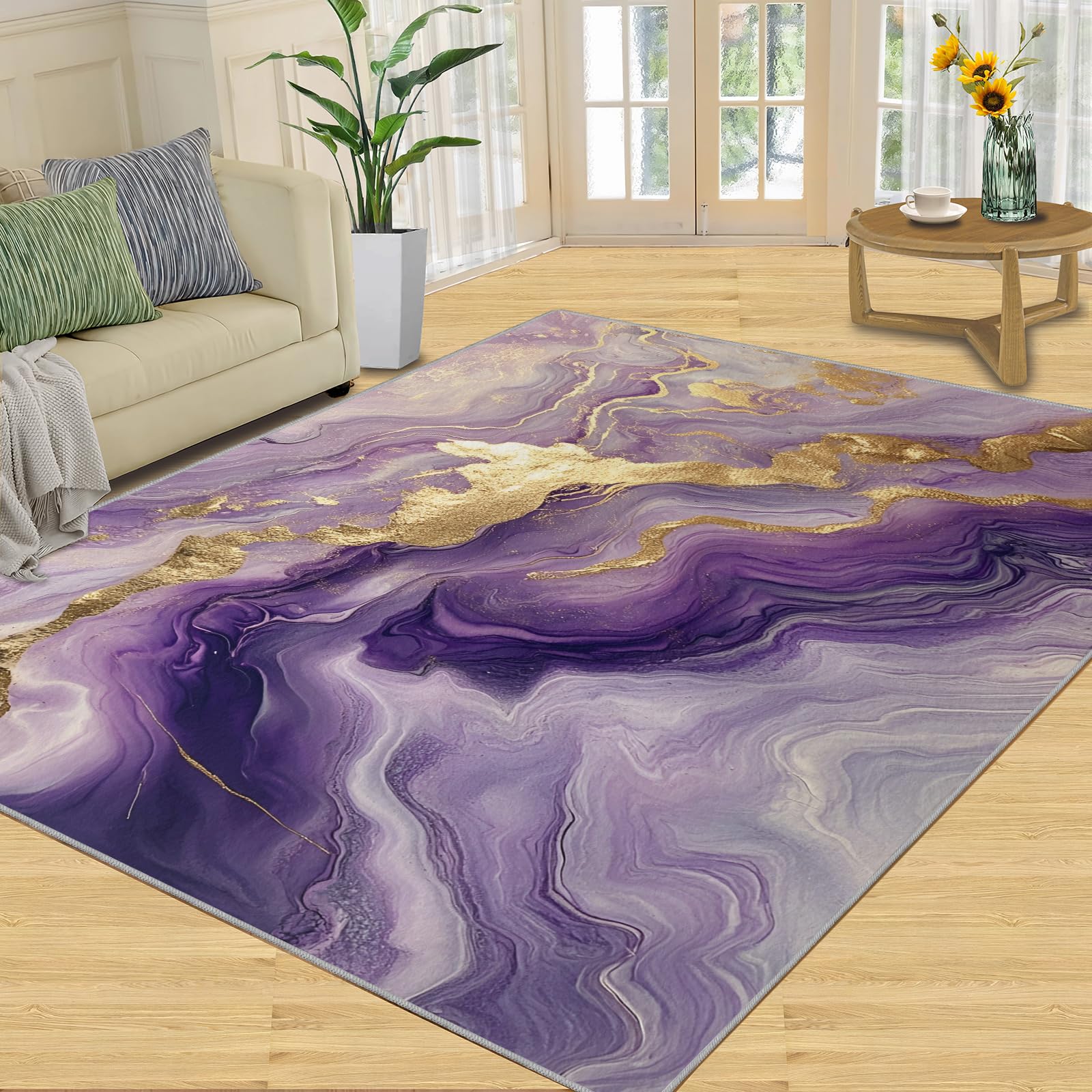 Tapis en marbre abstrait de décoration d'intérieur 240x300