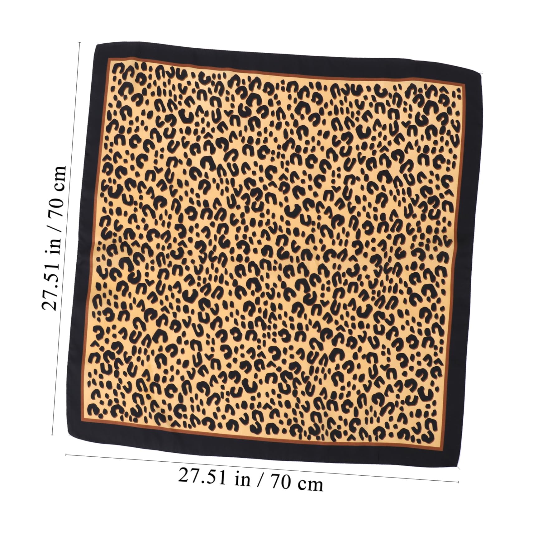Ipetboom Bufanda de Seda Ligera con Estampado de Pañuelo Pequeño para Mujer Pañuelo para Cabello para y Accesorio Versátil para Fiesta y Trabajo