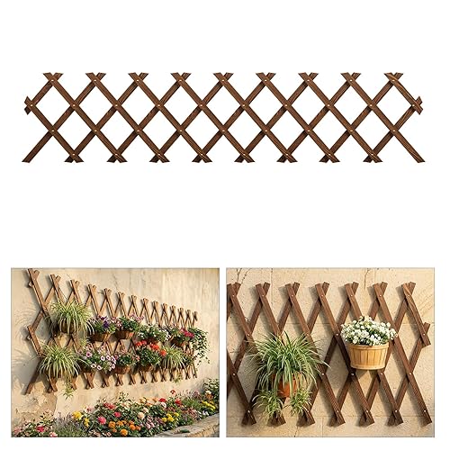 Expandable Garden Trellis, 13.2" x 63" Trellis for Climbing Plants