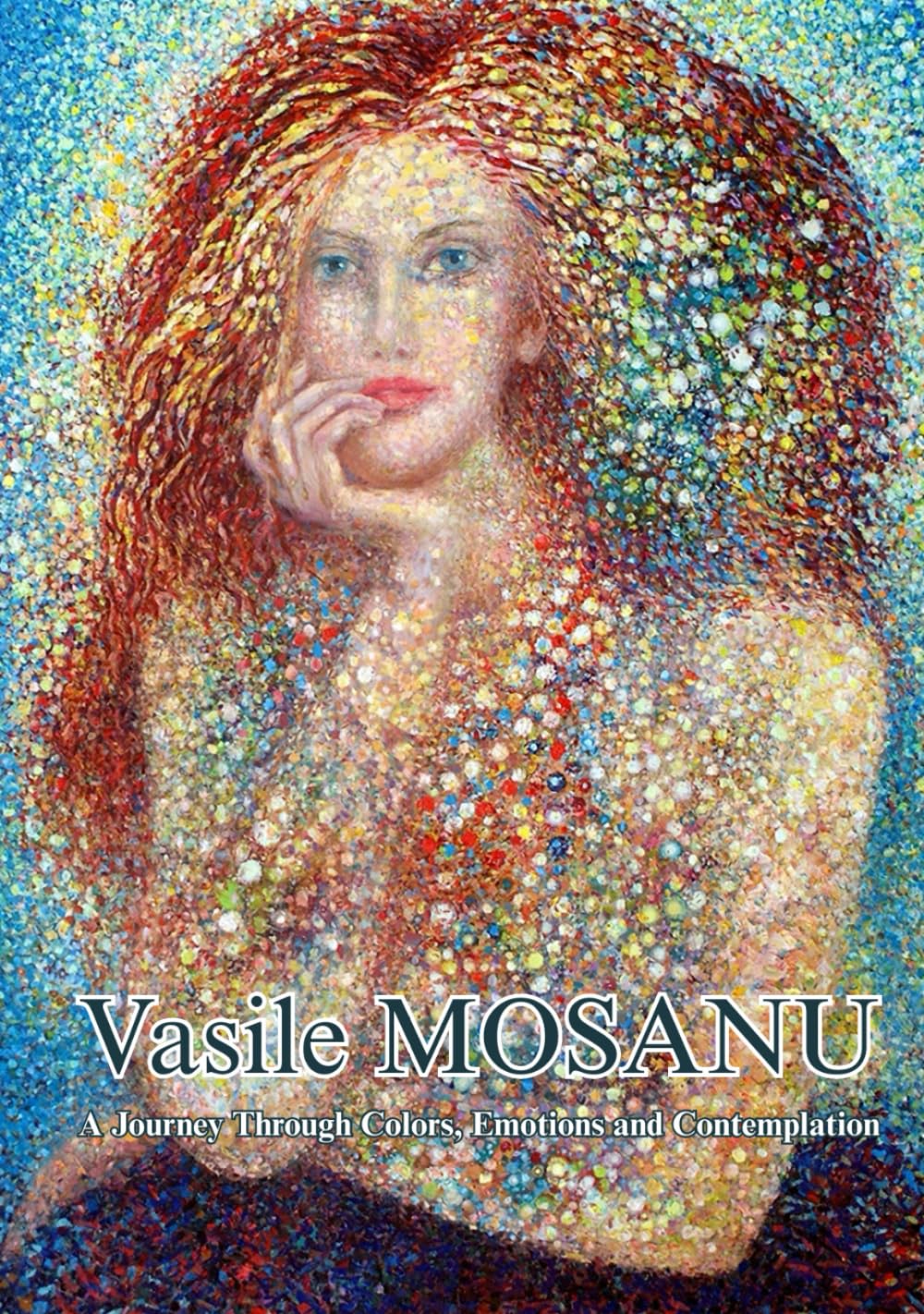 Tableau Vasile Mosanu peinture colorée contemporaine pour décoration de salon