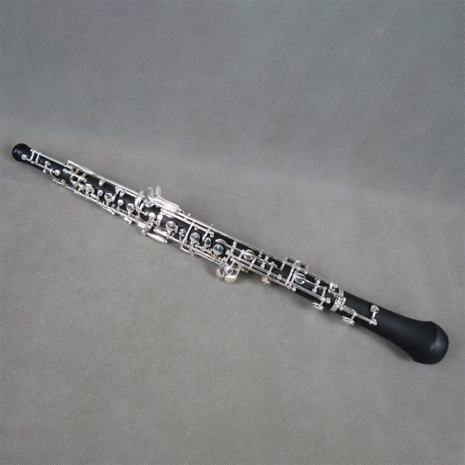 Oboe C Tono Bachelite Chiave Semiautomatica Placcata Argento Strumento Musicale Professionale per Adulti Oboe per Principianti