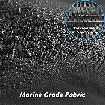 Amazon.com: Mancro Trailerable Boat Cover 20-22ft Waterproof