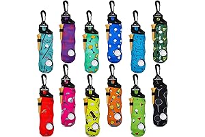 WILLBOND 12 Pcs Golf Tournament Ball Tee Holder for Men and Women