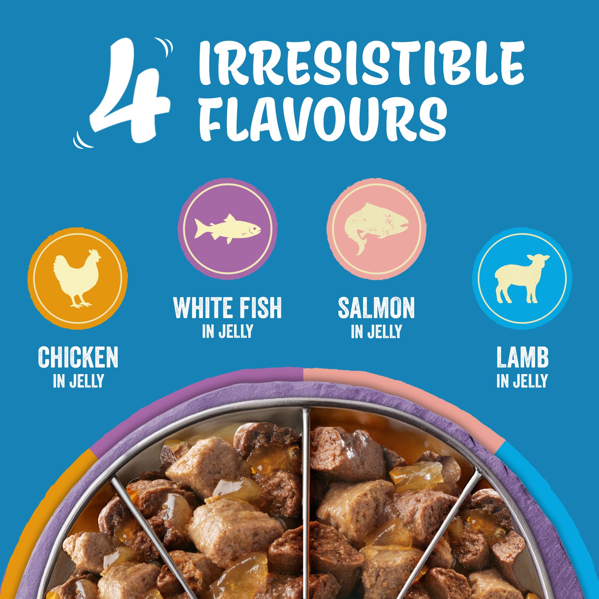 FELIX Original Mixed Selection in Jelly Wet Cat Food 120x85g - 2