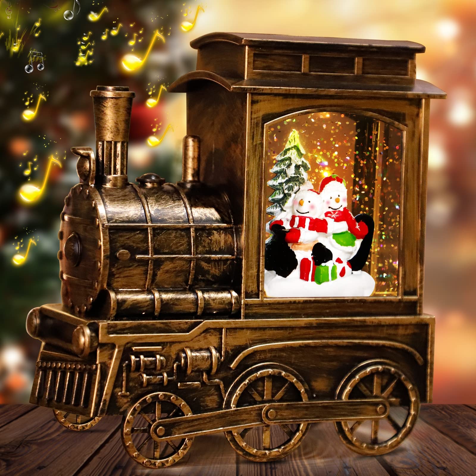 Animated christmas train decoration Clearance